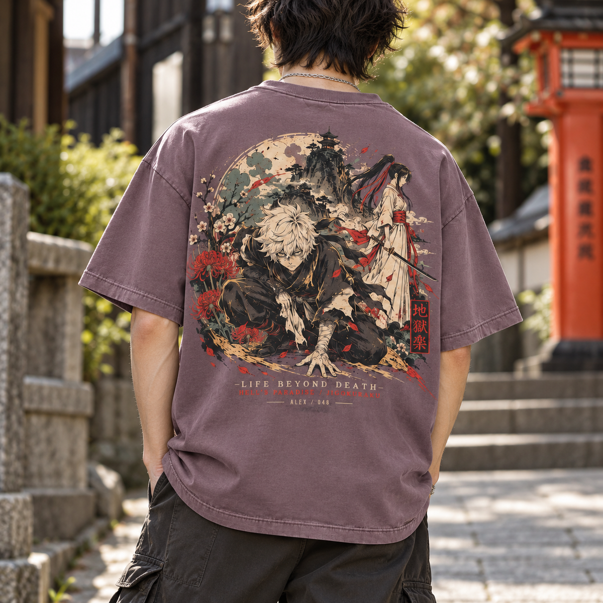 Hells Paradise Anime Fantasy Graphic T-Shirt
