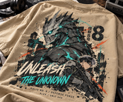Kaiju No 8 Unleash the Unknown Graphic T-Shirt - close-up graphic detail