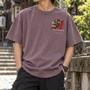 Hells Paradise Anime Fantasy Graphic T-Shirt - front print view