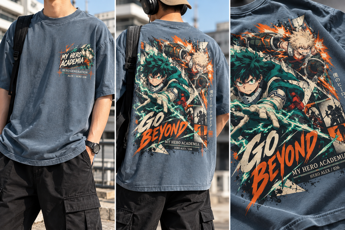 My Hero Academia Go Beyond Anime Graphic T-Shirt