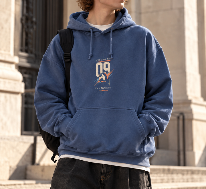 Just Set Volleyball Anime Sports Graphic Hoodie